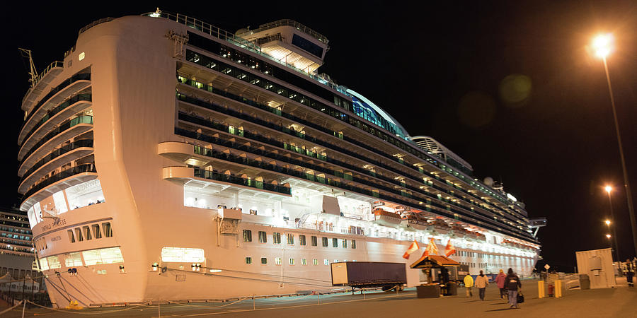 Emerald Princess in Victoria BC Canada by Michael Bessler Emerald Princess in Victoria BC Canada by Michael Bessler