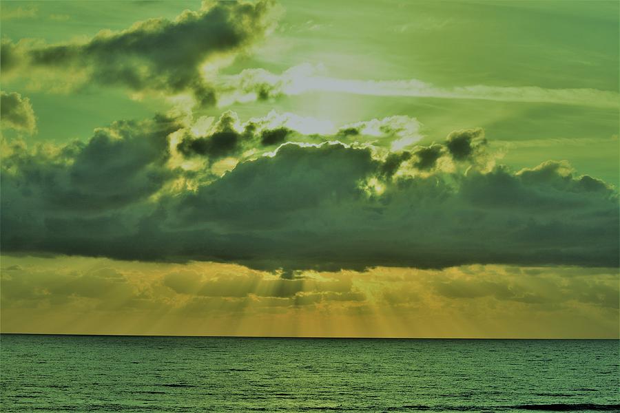 Emerald Sunrise Photograph by Robert Lowe - Fine Art America