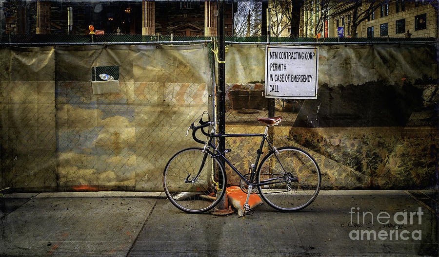 Emergency Bicycle Photograph by Craig J Satterlee