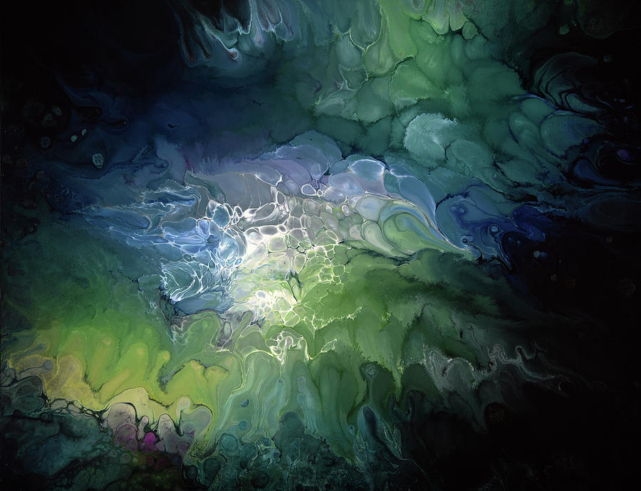 Abstract Painting - Emergent by Dion Kurczek Abstract Painting - Emergent by Dion Kurczek