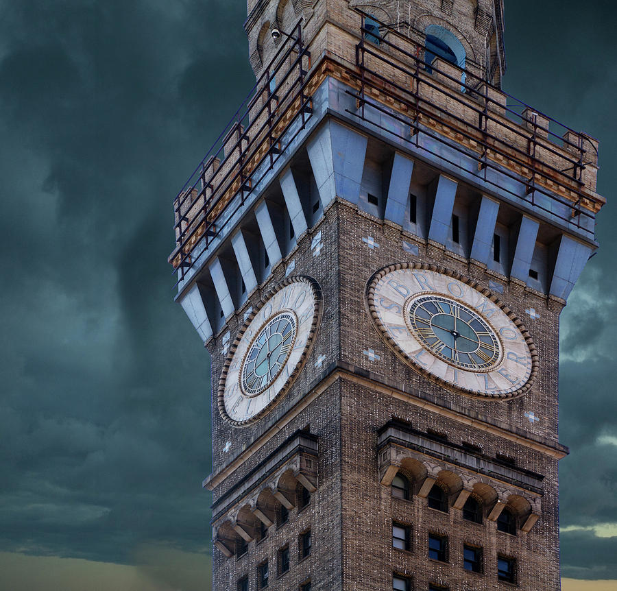 Emerson Bromo-Seltzer Tower Digital Art by Terry Davis