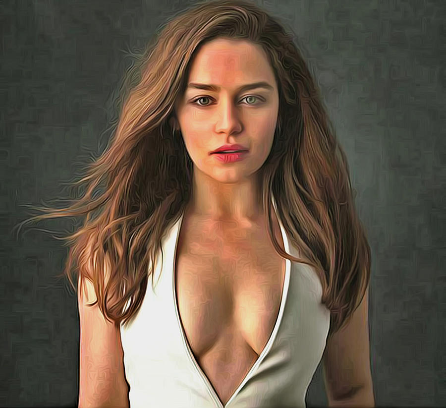 Emilia Clarke Digital Art