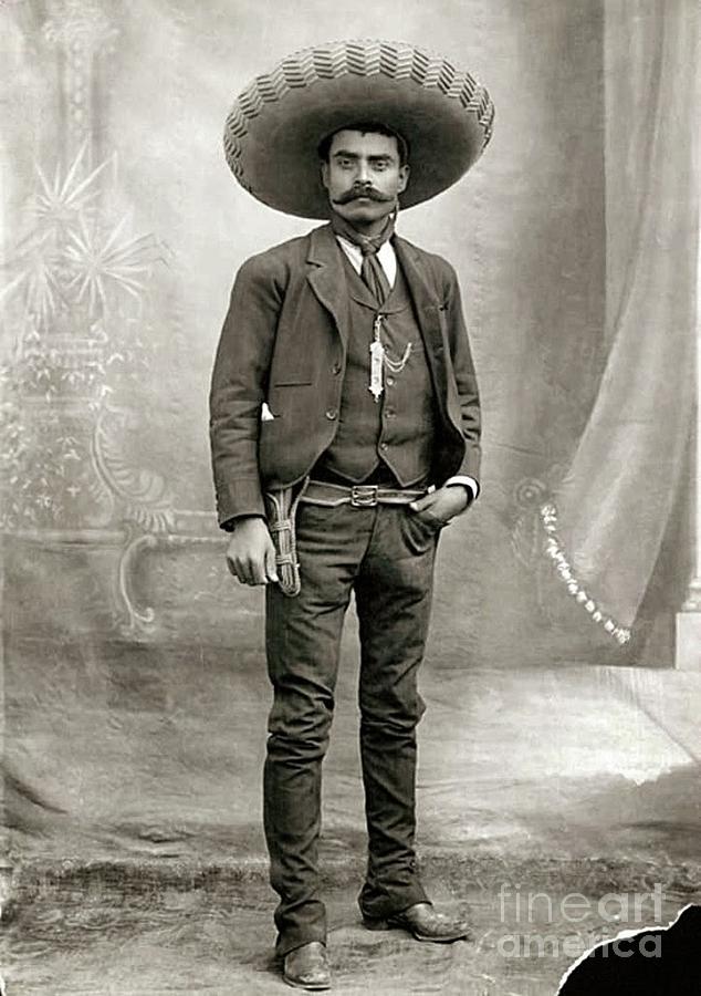 Emiliano Zapata Photograph by Thea Recuerdo