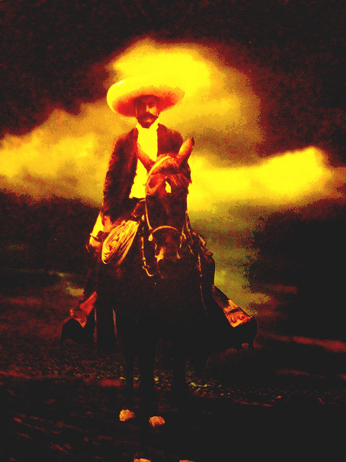 Emiliano Zapata Y Caballo Photograph by Totto Ponce