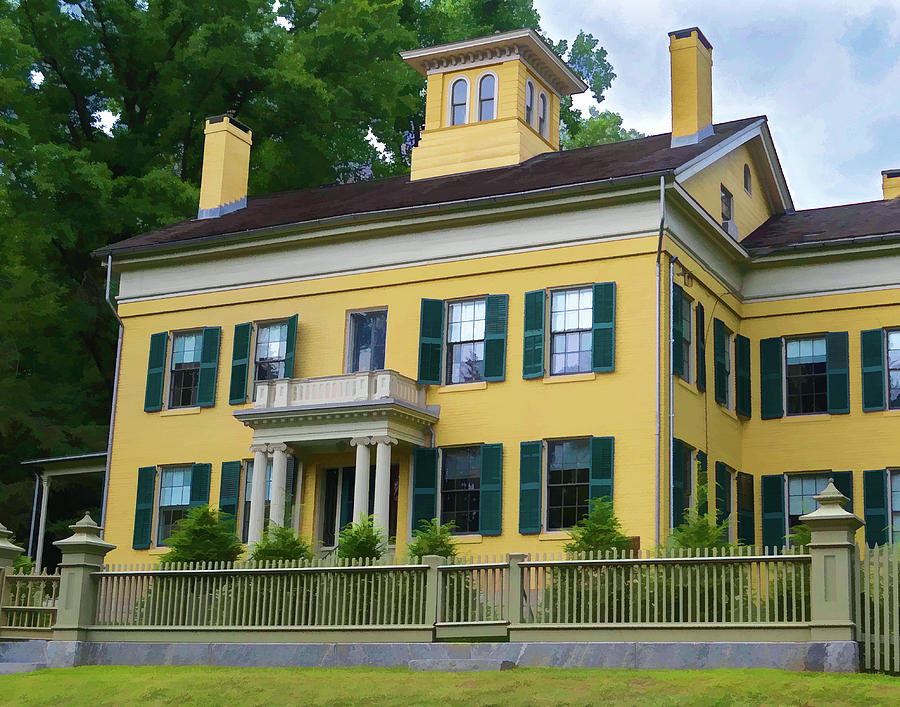 Emily Dickinson House Photograph by David Thompsen