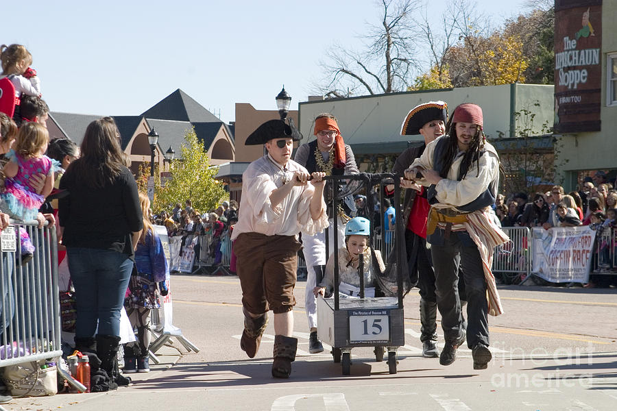 Emma Crawford Coffin Races in Manitou Springs Colorado #15 Photograph by Steven Krull