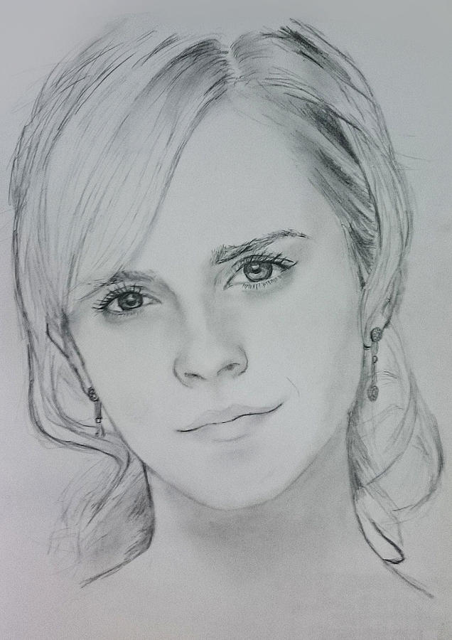 Emma Watson Portrait by Ksenianovember  Portrait Tumblr drawings Emma  watson