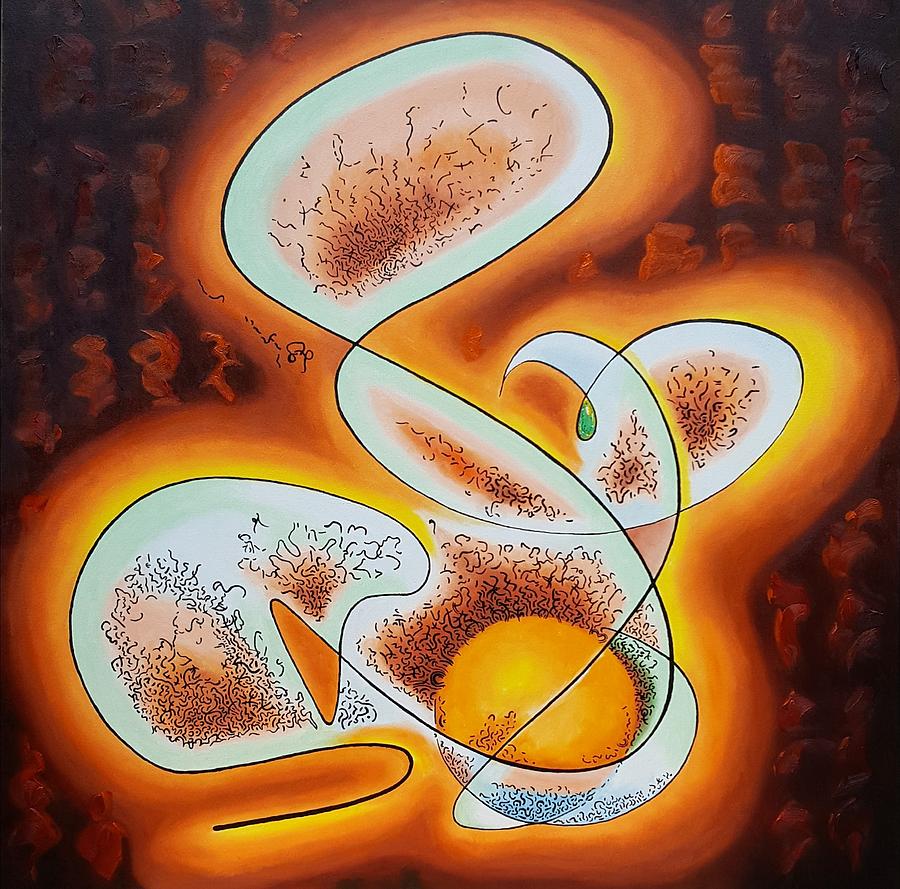 Abstract Painting - Emmas Transit by Dave Martsolf Abstract Painting - Emmas Transit by Dave Martsolf