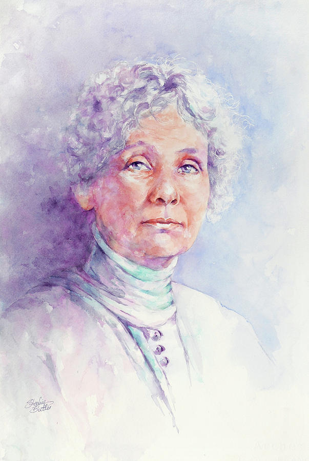 Portrait Painting - Emmeline by Stephie Butler