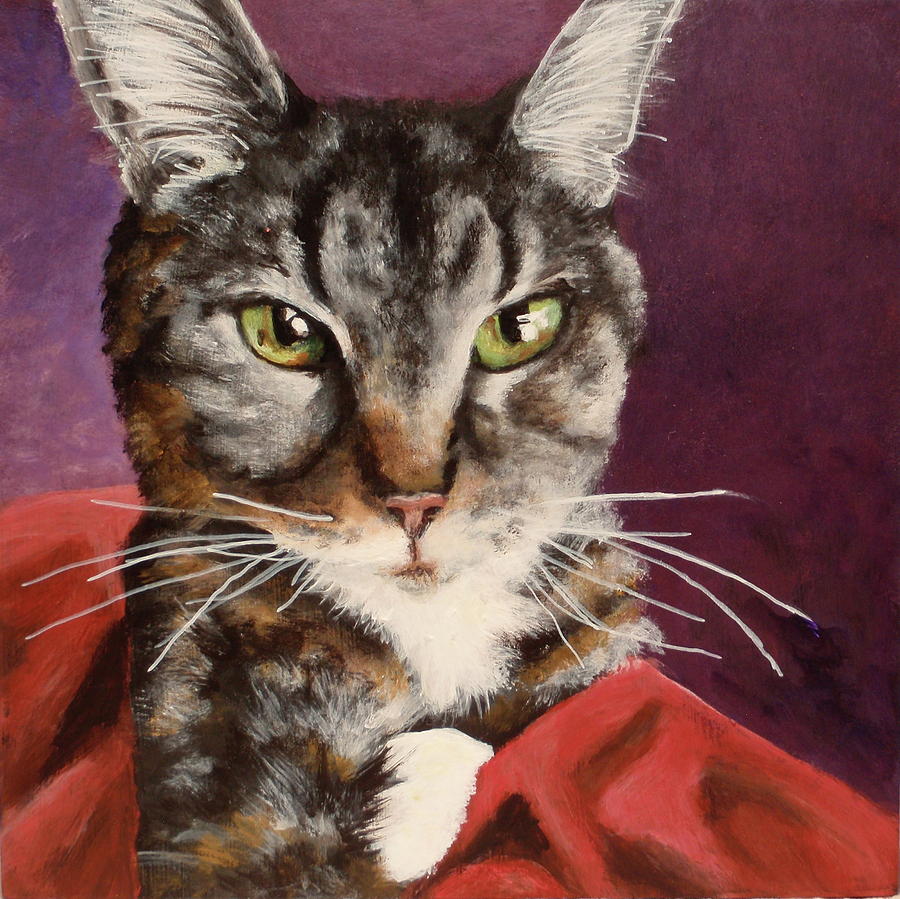 Emmy Painting by Carol Russell