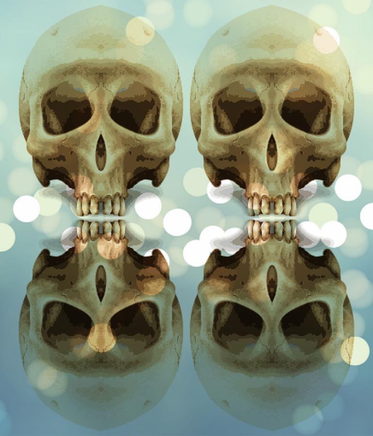 Emoji Skulls Digital Art by Tg Devore