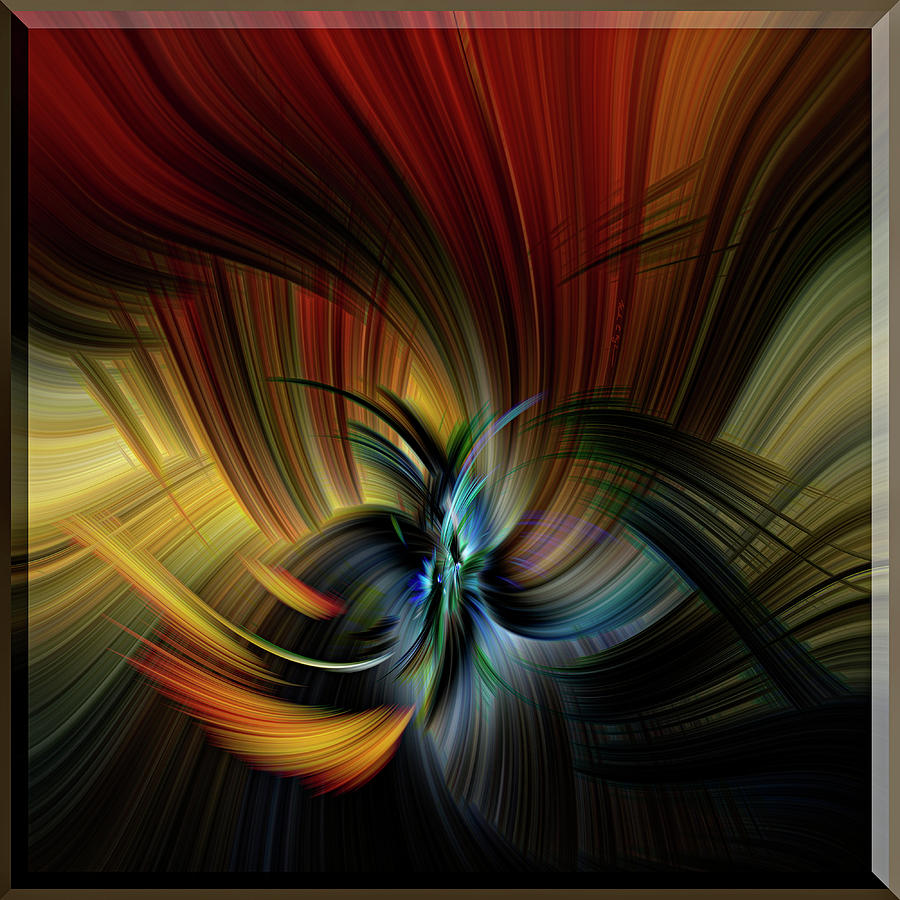 Abstract Digital Art - Emotional Release by Mark Myhaver