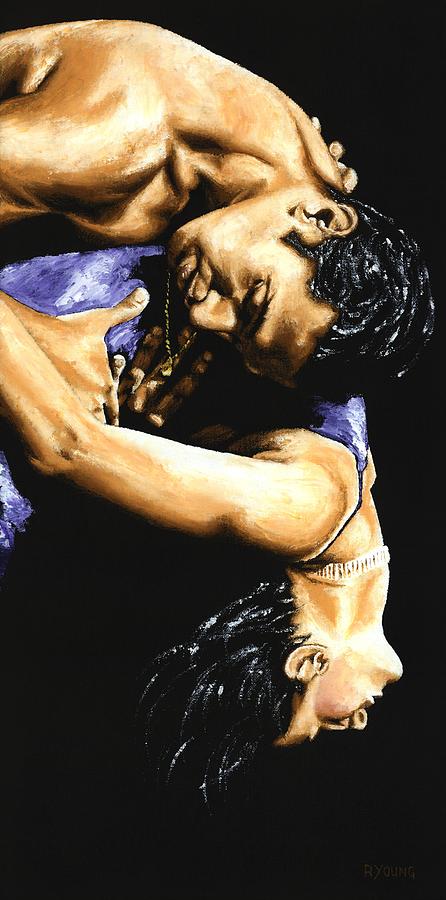 Emotional Tango Painting by Richard Young
