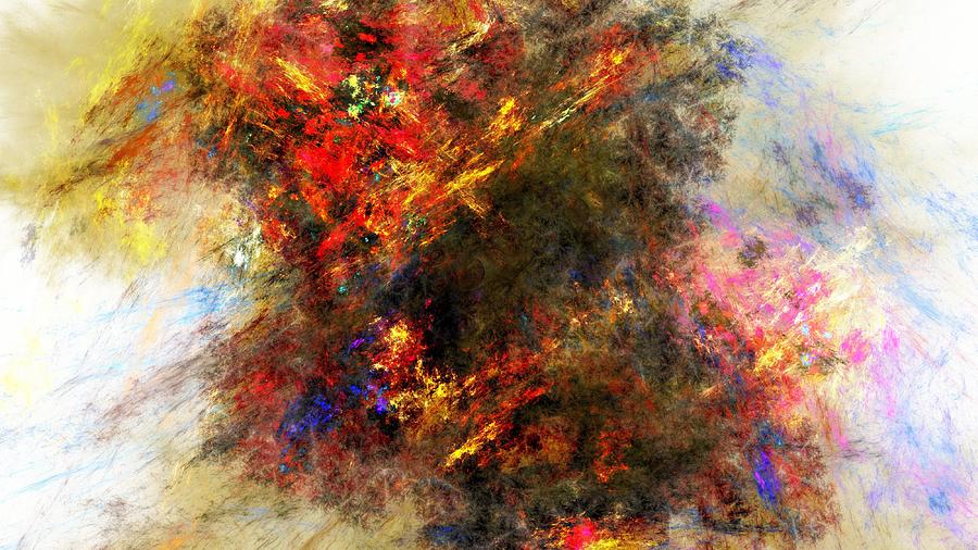 Emotions Are Unpredictable in the Abstract Painting by Movie Poster Prints