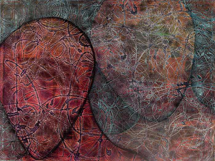 Abstract Painting - Empathy by John Edward Marin Abstract Painting - Empathy by John Edward Marin