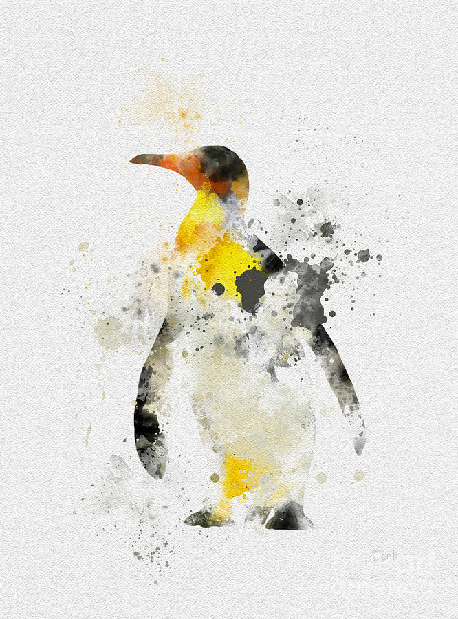 Emperor Penguin Mixed Media by My Inspiration