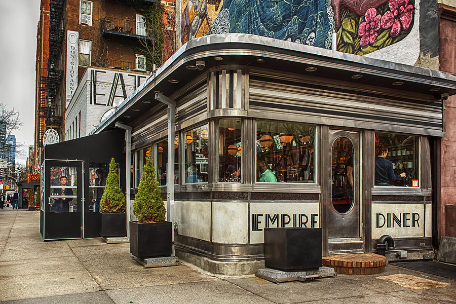 Empire Diner Photograph by Alison Frank