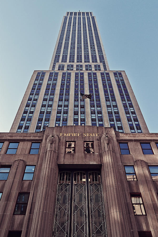 New York City Photograph - Empire State Building by Benjamin Matthijs