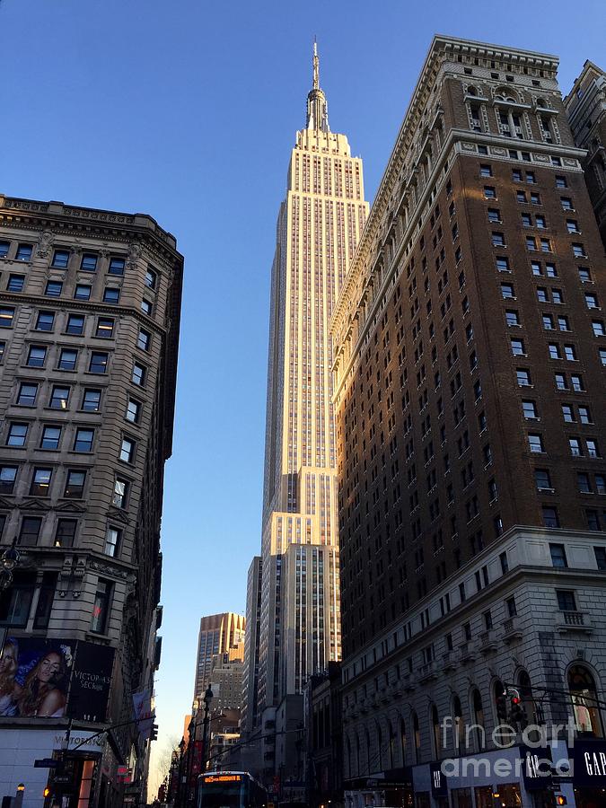 Empire State Building Photograph by CAC Graphics