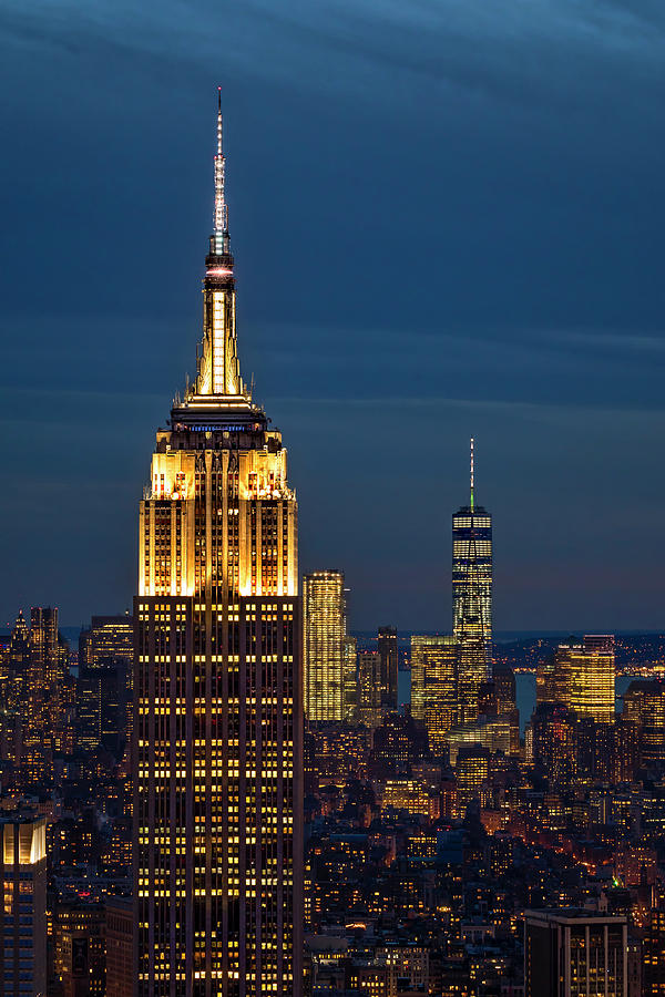 New York Bilderrahmen Freiheitsstatue,WTC Freedom Tower,Empire,Chrysler,26 cm 