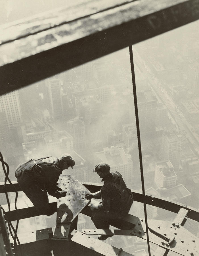 Empire State Building Photograph by Lewis Wickes Hine