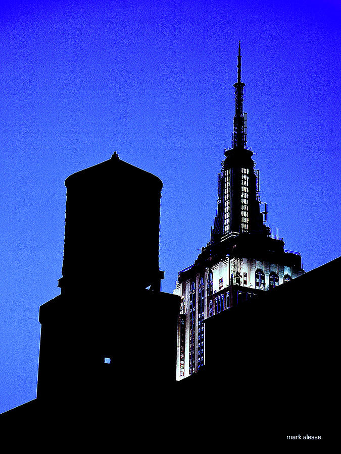 Empire State Building Photograph by Mark Alesse