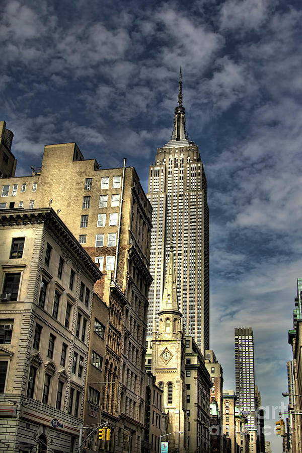  Empire State Building Tall Photograph by Chuck Kuhn