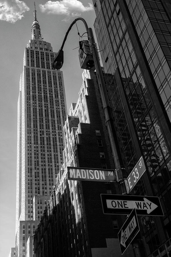 Empire State Building Photograph by Wolfgang Wittling - Fine Art America