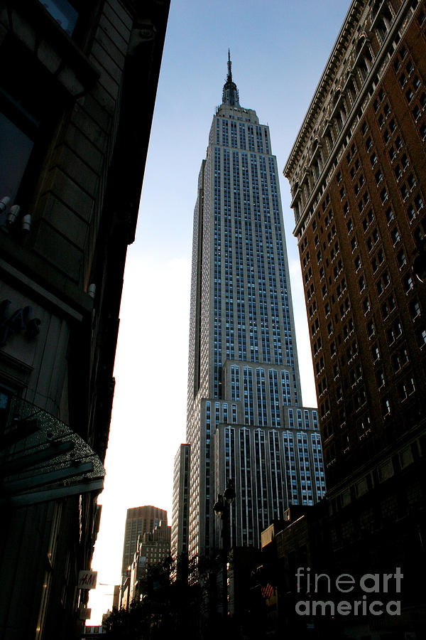 Empire State from a different Point of View Digital Art by Jack Ader