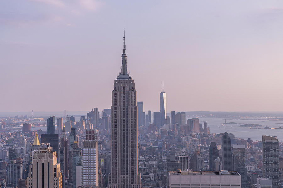 Empire State Sunset Photograph