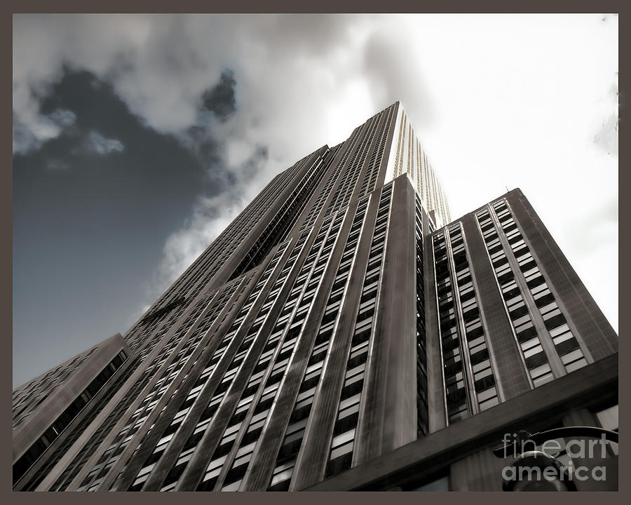 Empire State - Vertigo in Reverse2 Photograph by Luther Fine Art