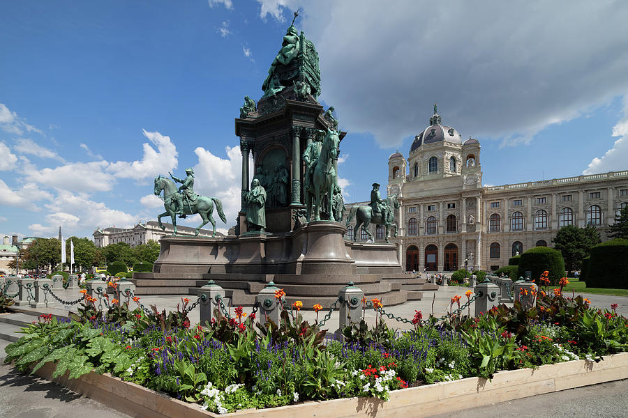Empress Maria Theresa Monument in Vienna Photograph by Artur Bogacki