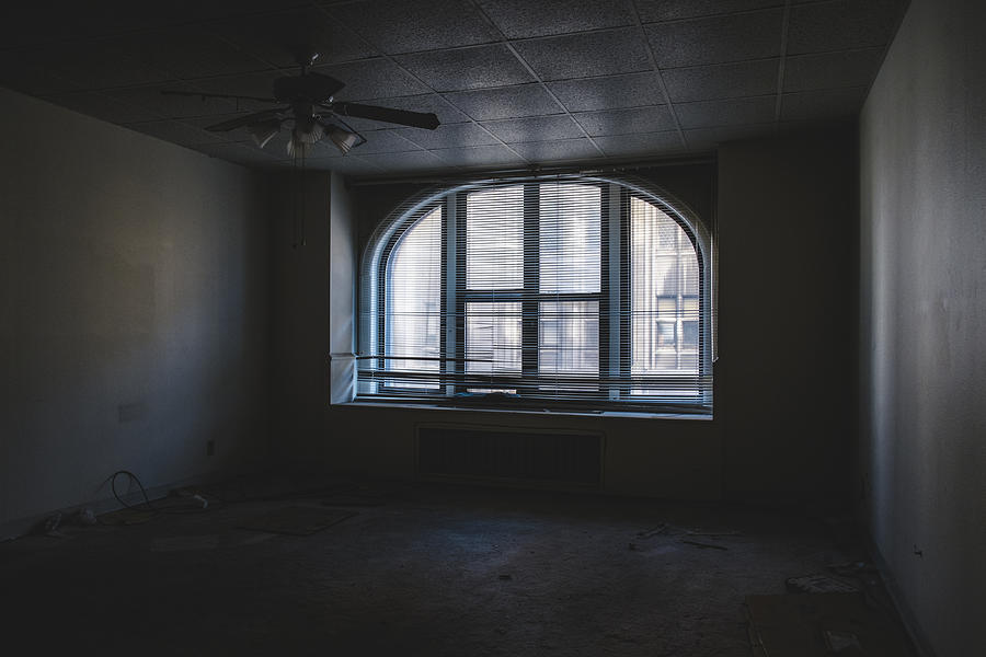 St. Louis Photograph - Emptiness - Abandoned Hotel Room by Dylan Murphy