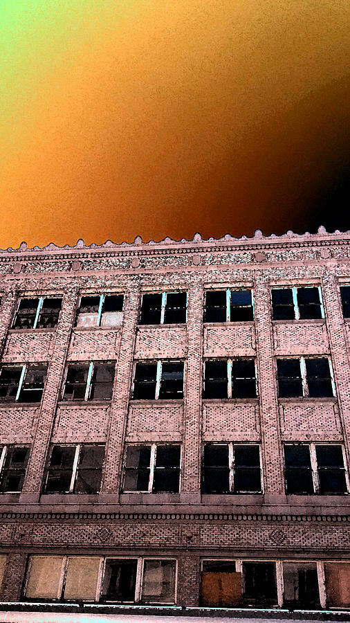 Empty Building Digital Art by Eric Forster