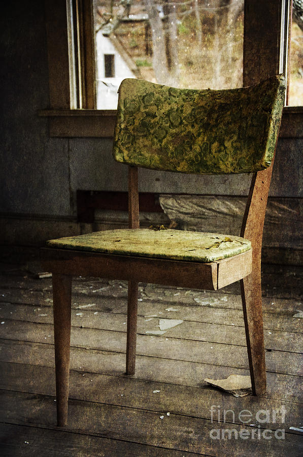 Empty Chair Photograph by Debra Fedchin
