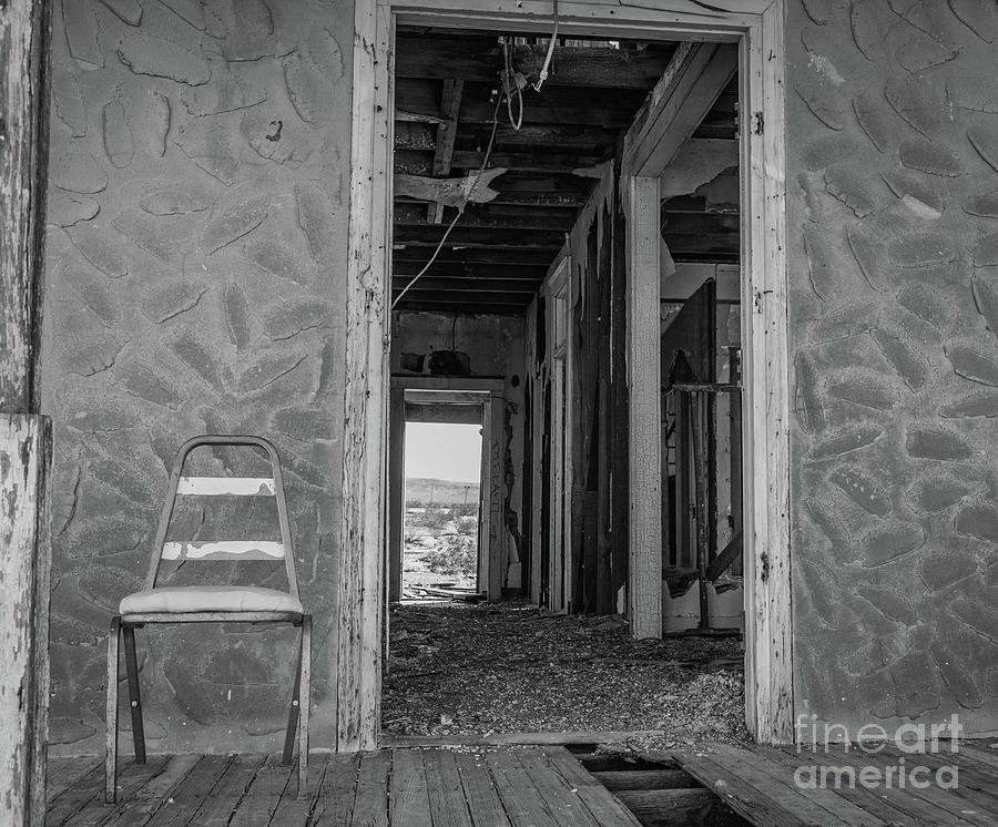 Empty Chair Photograph by Jeff Hubbard