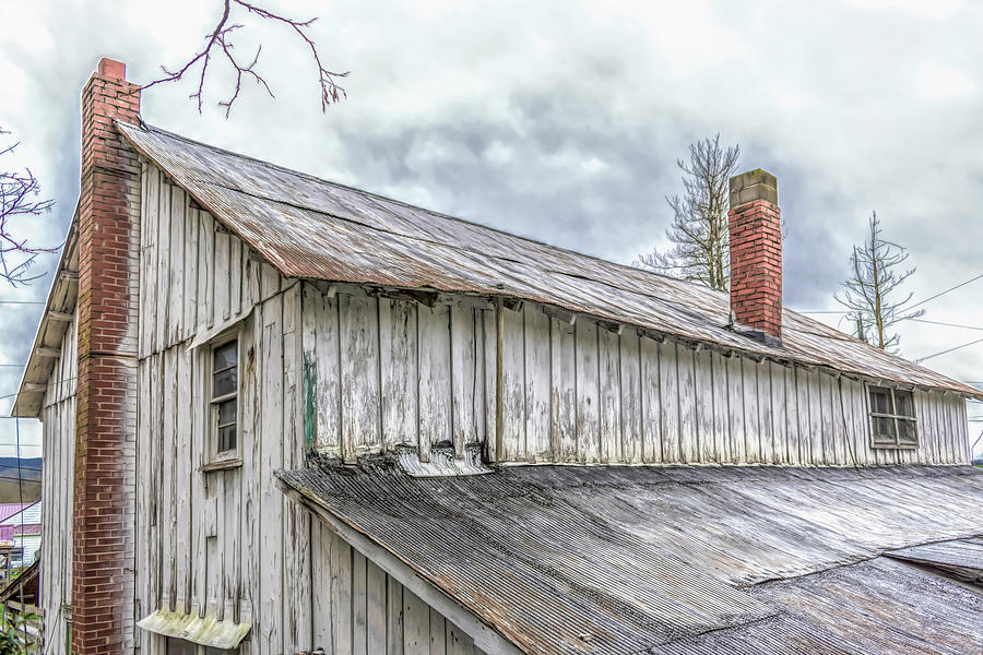 Empty House Next Door Photograph by Jim Love