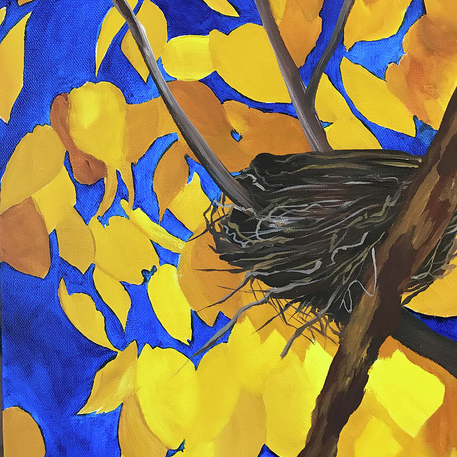 Empty Nest Painting - Empty Nest by Lindsey Jaeger Empty Nest Painting - Empty Nest by Lindsey Jaeger