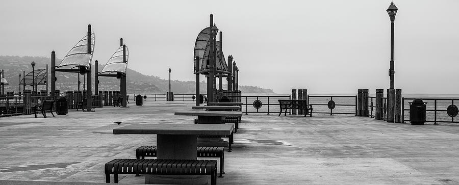Empty Pier Photograph by Michael Hope