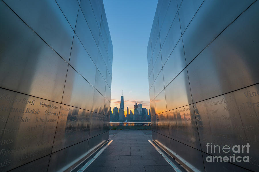 Empty Sky Memorial Sunrise Photograph by Michael Ver Sprill