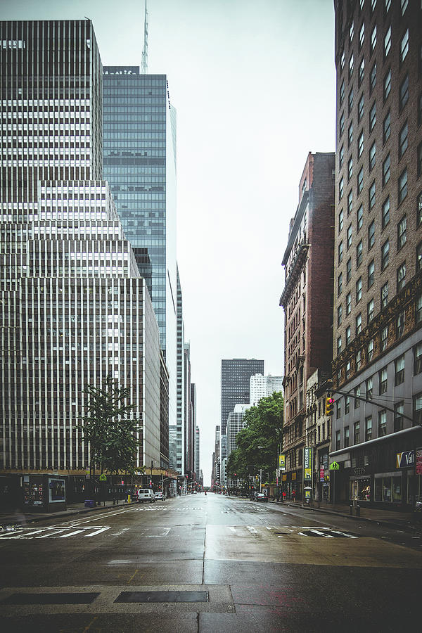 New York City Photograph - Empty Streets - New York City by Thomas Richter