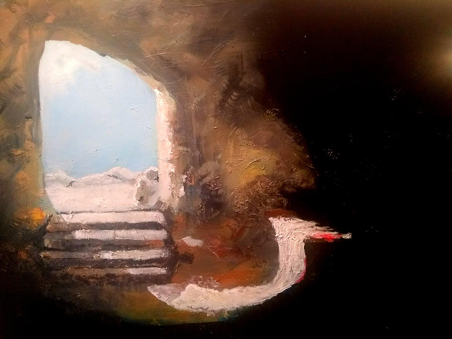 Empty Tomb Painting by Gary Smith
