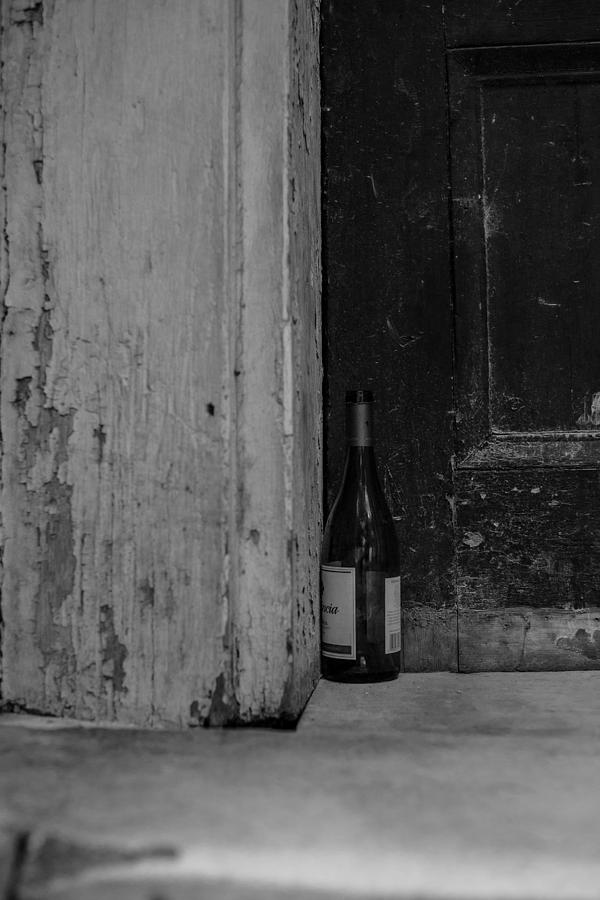 Big Easy Photograph - Empty Wine Bottle by Giovanni Arroyo Big Easy Photograph - Empty Wine Bottle by Giovanni Arroyo