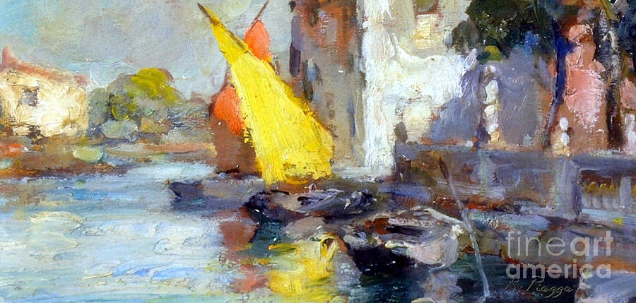 En Plein Air in Venice by Rosario Piazza En Plein Air in Venice by Rosario Piazza
