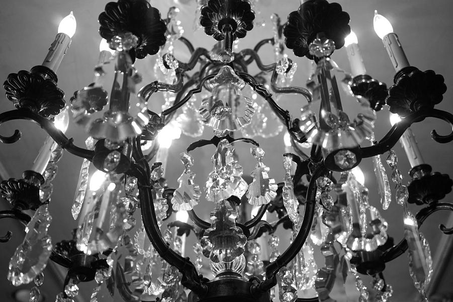 Chandelier Photograph - Enchanted evening by Giorgio Tuscani