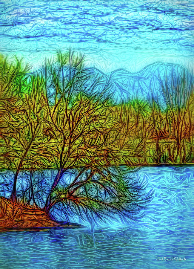Enchanted Island Tree Digital Art by Joel Bruce Wallach