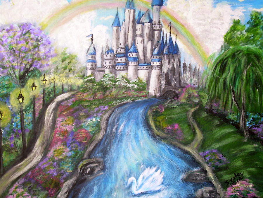 Enchanted Kingdom Painting by Vickie Wooten Pixels