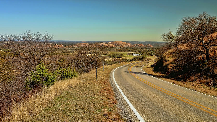Enchanted Rock From A Distance Photograph by Judy Vincent
