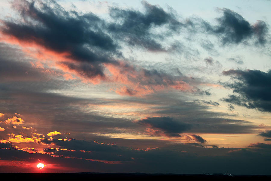 Sunset Photograph - Enchanted Sky by Mark  France
