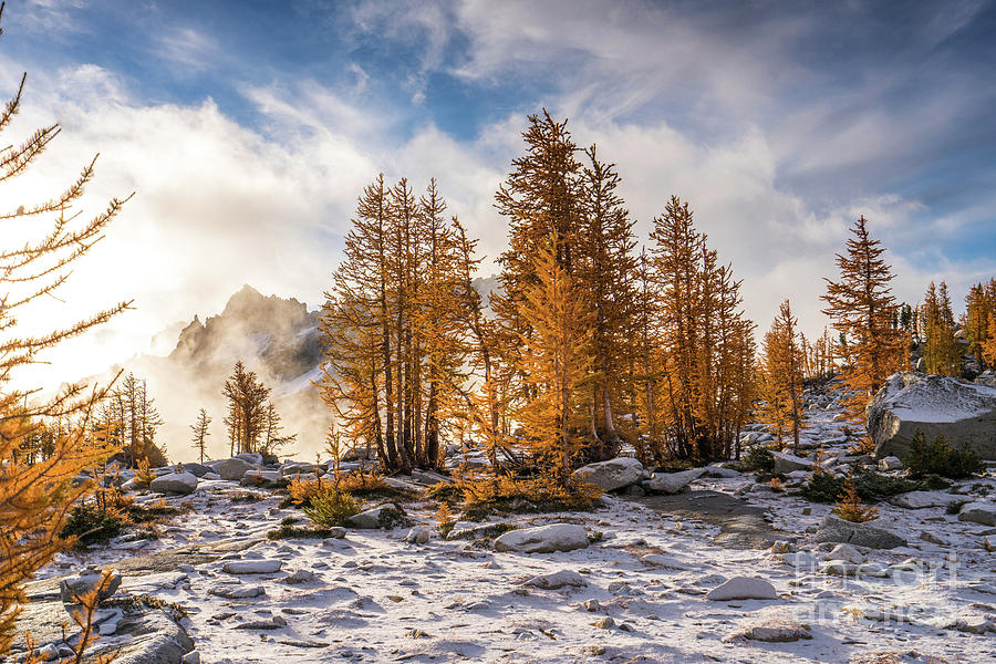 Enchantments Dramatic Fall Beauty Photograph by Mike Reid